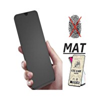 Teknoparkta Oppo A31 Mat Ekran Seramik Tam Kaplayan Kırılmaz Cam Nano Ekran Koruyucu