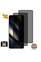 Teknoparkta Poco X6 pro Hayalet Ekran Koruyucu Privacy Filitreli Görünmez Tam Kaplayan