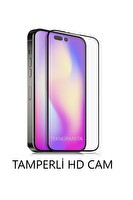 Teknoparkta iPhone 14 Plus Ekran Koruyucu Tam Kapatan Tamperli Cam Kırılmaz Cam Full Hd Glass