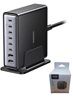 Ugreen 55763 X766 Nexode 6xUSB-C 2xUSB-A 200W 8 Portlu Masaüstü Hızlı Şarj Cihazı