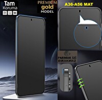 Teknoparkta Samsung A36 A56 Uyumlu Mat Ekran Koruyucu Seramik Nano Tam Kaplar