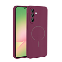 Başkenttekno Samsung Galaxy A26 Meta Lansman M-Safe Kamera Korumalı içi Kadife Silikon Kılıf