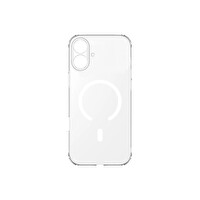 Baseus Crystal İnce Manyetik Lens Korumalı iPhone17 Telefon Kılıfı  Şeffaf