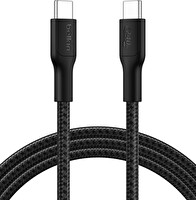 Belkin Boost Charge Örgülü USB-C - USB-C 240W 1M Şarj Kablosu Siyah