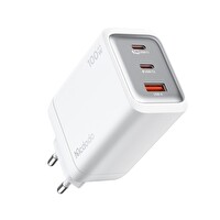 Mcdodo CH-0120 GaN Serisi 100W 2C1A Mini GaN Şarj Cihazı Beyaz