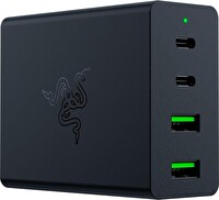 Razer USB-C GaN 130W Hızlı Şarj Adaptörü 4 Portlu (2x USB-C + 2x USB-A)