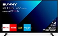 Sunny SN65FMN240-0246 165 Ekran Netflix WebOS Smart Ultra HD Dual LED TV