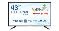 Onvo OV43250 43'' 109 Ekran Uydu Alıcılı Full HD Smart LED TV