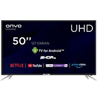 Onvo OV50350 50" 127 Ekran Uydu Alıcılı Ultra HD Smart LED TV