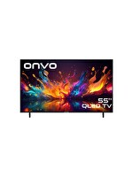 Onvo 55OVF9250UQ 55" 140 Ekran Uydu Alıcılı 4K Ultra HD Google Smart QLED TV