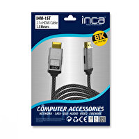 Inca IHM-15T 1.5 M HDMI To HDMI High Speed 8K 2.1V Kablo