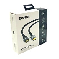 S-Link SLX-HD4K03 4K 60 Hz 3 M V2.0 HDMI Kablo