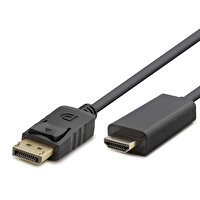 Fully G-506DB Displayport 1.8 M Siyah HDMI Kablo