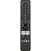 OEM Vestel CT-8563 Uyumlu Netflix Prime Video Google Play Tuşlu Ses Komutlu LED TV Kumanda