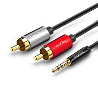 VegGieg 3.5mm AUX to 2 RCA Ses Kablosu 5 Metre V-A405