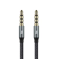 Bix Hi-Fi 3.5MM Erkek to Erkek Örgülü Aux Ses Kablosu 1.5 Metre