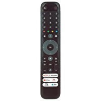 Tayfun TCL 55P755 İle Uyumlu 4K Smart TV Kumanda-Mikrofonlu