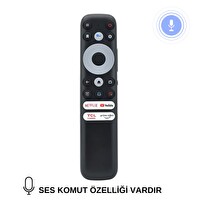 Electroon TCL Android Led Tv Kumanda Ses Komutlu RC902N FMR1 Kumanda