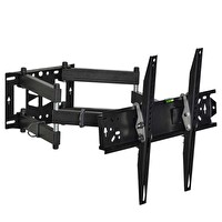 Tayfun Thomson 85" İle Uyumlu Hareketli TV Duvar Askı Asma Aparatı - 90 KG Taşıma