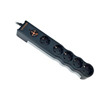 Tunçmatik TSK6136 PowerSurge 5’li 1050 J Siyah 1.5 M Akım Koruyucu Priz