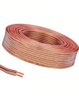 Tayfun CG 2x0.35MM Şeffaf 25 Metre Bakır Cu Hoparlör Kablosu