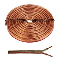 Tayfun CG 2x0.75MM Şeffaf 15 M Bakır Cu Hoparlör Kablosu