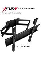 Fury 32-55" Hareketli LCD LED TV Duvar Asma Aparatı