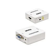 Evimdeyokyok HDX1283 VGA To HDMI 1080P Full Hd HDMI Çevirici Kablo