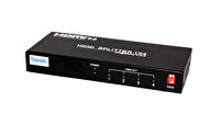 Beek 4 Port 3810 x 2160 FHD 1920 x 1080 HDMI 2.0 - HDCP 2.3 - 4K HDMI Video Aktarıcı Çoklayıcı