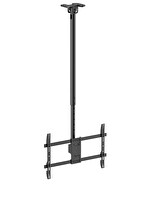 Digitus Tavana Monte TV Askı Aparatı 43"-86" Uyumlu 360° Döner Yükseklik Ayarlı