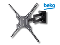 Herz Beko İle Uyumlu Crystal 8 B50 D 895 A / 50" 4K Smart Google LCD Led TV Hareketli Askı Aparatı