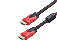 Evimdeyokyok HDX2022 HDMI Kablo 15 M - Siyah-Kırmızı