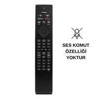 Electroon Philips YKF474-B003 Uyumlu LED TV Kumanda -  Ses Komutsuz