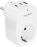 Çeşithane FTR-24 USB & Type-C Şarjlı 3680 W Duvar Tipi Akım Korumalı Priz