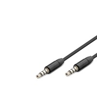 Evimdeyokyok 3.5 MM 3 Line 1.2 M Siyah Kablo  HDX1013