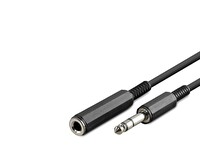 Evimdeyokyok 6.35MM Gitar Uzatma Kablosu 1.5 M Siyah HDX1050