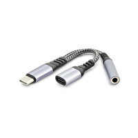 Evimdeyokyok Type-C To Type-C - 3.5 MM F Kablo Audio Siyah GJ-014