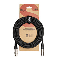Stagg SMC10 10 M Mikrofon Kablosu XLR Dişi - XLR Erkek