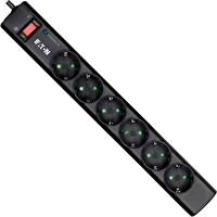 Eaton 6'lı Schuko 6 DIN-PS6D Akım Korumalı Priz