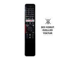 Vestel Uyumlu Google Play Android TV Kumandası - Ses Komutsuz