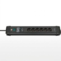Brennenstuhl Premium-Line 30000A 3 m Kablo 2 USB 6'lı Aşırı Gerilim Korumalı Priz
