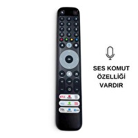 Electroon TCL Universal Ses Komutlu Android TV Uyumlu Kumanda BT-TC05