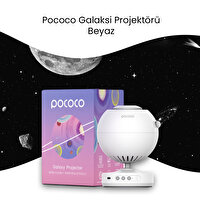 Pococo Galaxy Lite Beyaz Projektör