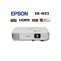 Epson EB-W53 WXGA 1280x800 4000 ANS Kompakt HDMI  Projeksiyon Cihazı