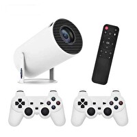 Çeşithane MX300 4K Projeksiyon Oyun Konsolu 2’si 1 Arada WiFi Android Projektör