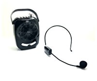 Gold Audio GR-11 Siyah Kablosuz Mikrofonlu Bluetooth Hoparlör