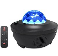 Zenon Smart Starry Projektör 7 Farklı Ambiyans Bluetooth Hoparlör