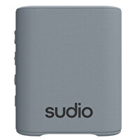 Sudio S2 IPX5 4.5 Saat Kullanım Taşınabilir Cool Grey Bluetooth Hoparlör