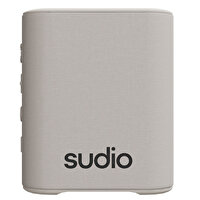 Sudio S2 IPX5 4.5 Saat Kullanım Taşınabilir Bej Beyaz Bluetooth Hoparlör