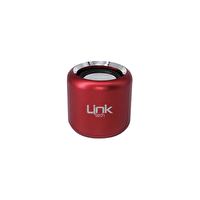 Linktech BM5 Premium Mini Bas Kırmızı Taşınabilir Bluetooth Hoparlör